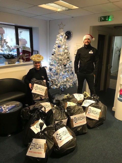 Sheridan Lifts drop off our gifts for Cash for Kids Mission Christmas 2 Sheridan Lifts drop off our gifts for Cash for Kids Mission Christmas