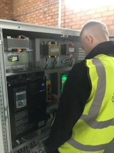 lift control panel A lift induction for Chris Jones of Sheridan Lifts