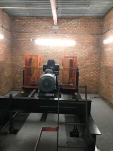 shaves and traction unit A lift induction for Chris Jones of Sheridan Lifts