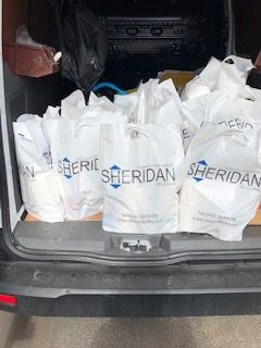 Sheridan Lifts deliver food packages to the vulnerable 3 Sheridan Lifts deliver food packages to the vulnerable