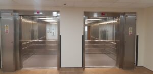 Urgent lift installation project: 2x bed lifts for the NHS 1 Urgent lift installation project: 2x bed lifts for the NHS