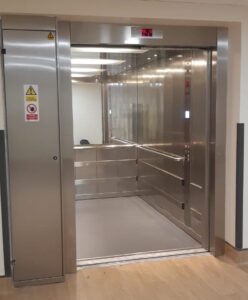 Urgent lift installation project: 2x bed lifts for the NHS 4 Urgent lift installation project: 2x bed lifts for the NHS