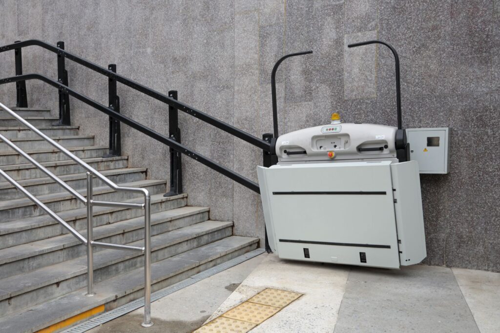 Wheelchair Lifts in a Commercial Building