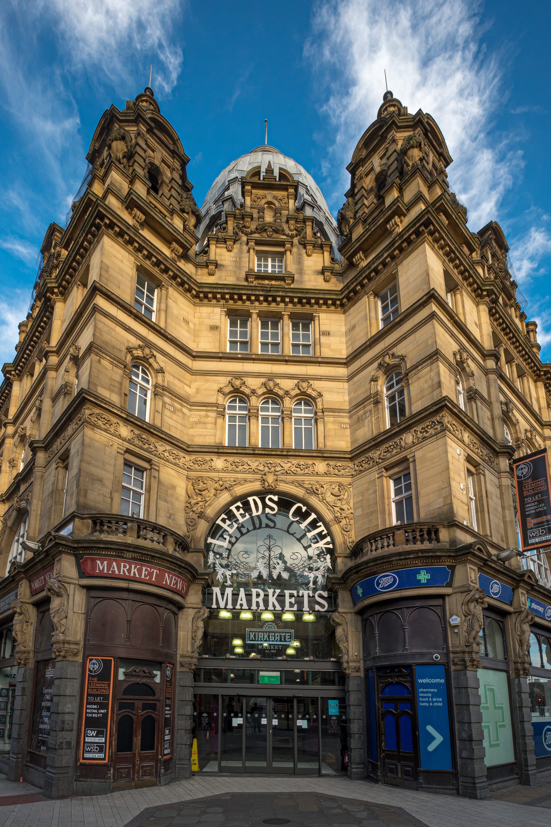 Leeds,,Uk,-june,2,,2019:,Kirkgate,Market,,The,Largest,Covered