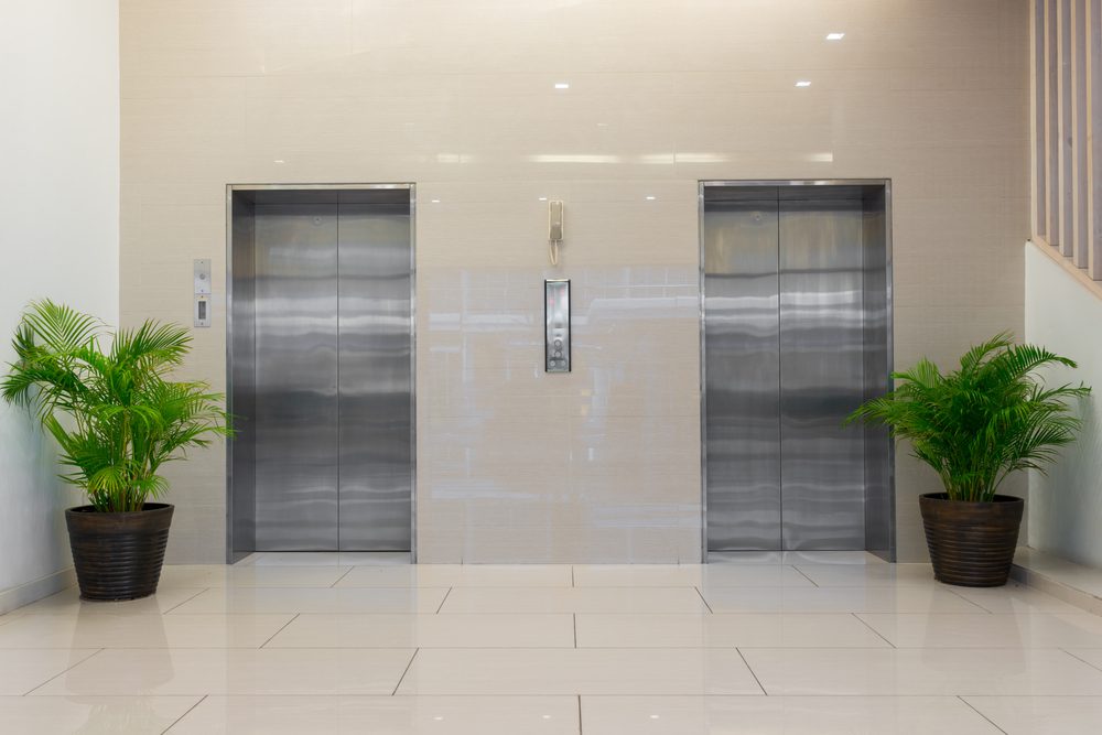 luxury hotel lift