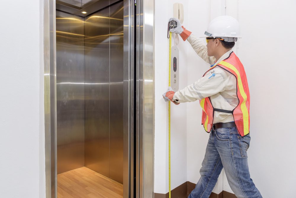 MRL lift installation